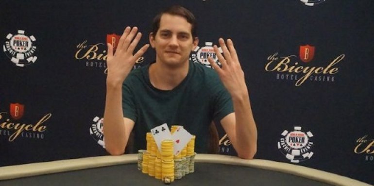 Alex Masek wins WSOPC Bicycle $365 NLHE